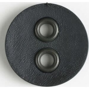 Dill musta nahkaefekti nappi 23mm