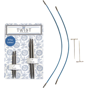 ChiaoGoo Twist Shorties Combo, vaihtopäät ja kaapelit