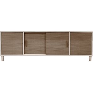 Tammisto Tv-taso 2-ovea ja 4-laatikkoa. 160,6 cm leveä ja 52,7 cm korkea. Valkaistu tammi runko. Useita eri värivaihtoehtoja.