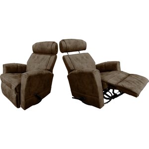 Huonekalukeidas-mallisto Dazi, Recliner-mekanismituoli. Lauritzon’s bon-kangasverhoilulla.