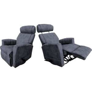 Huonekalukeidas-mallisto Dazi, Recliner-mekanismituoli. Lauritzon’s bon-kangasverhoilulla.