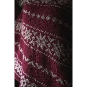 Järbo Garn Tuvstar poncho PDF-ohje