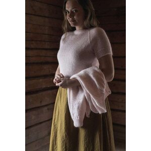Järbo Garn Rosalinda, lyhythihainen toppi PDF-ohje