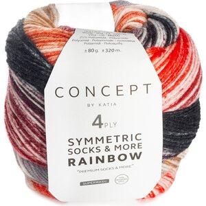 Katia SYMMETRIC SOCKS & MORE - RAINBOW