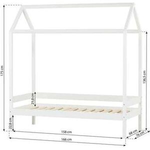 Hoppekids ECO Comfort Juniori Talosänky 70x160cm