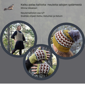Kaiku palaa kalliolta -neuleita salojen sydämestä Ohjevihko 4/7: Kettu-Ketumpi-Ketuin