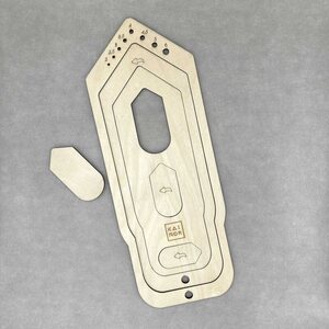 Lapasplokki 3 kokoa samassa