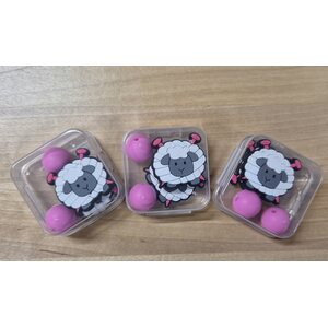 NannakoiKnits Puikkostopparit Lankakerälammas, 2 paria