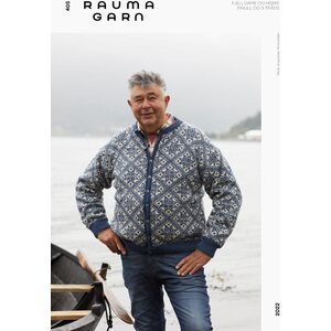 Rauma Garn HEFTE 405 Fjelljakke Dame/Herre Vinter'22