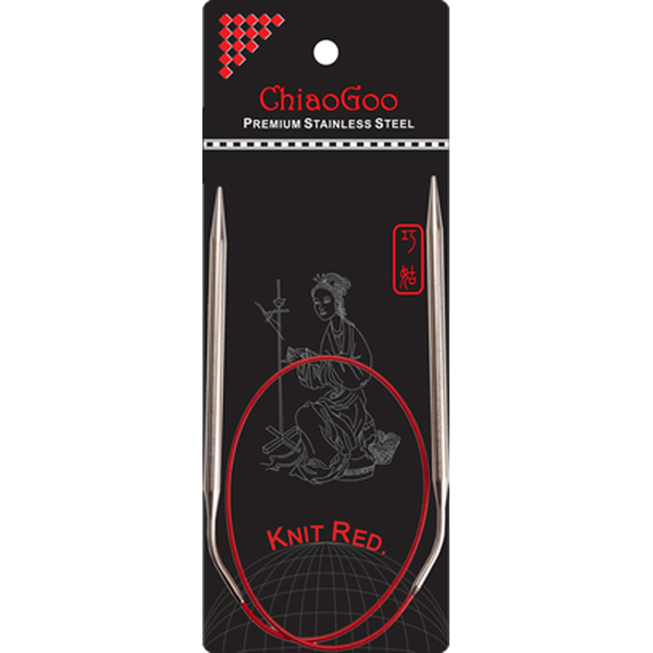ChiaoGoo Knit Red pyöröpuikot 3,00mm