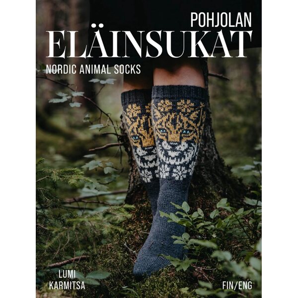Pohjolan eläinsukat - Nordic Animal Socks - bookazine
